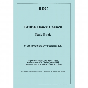 9165 British Dance Council Rule Book