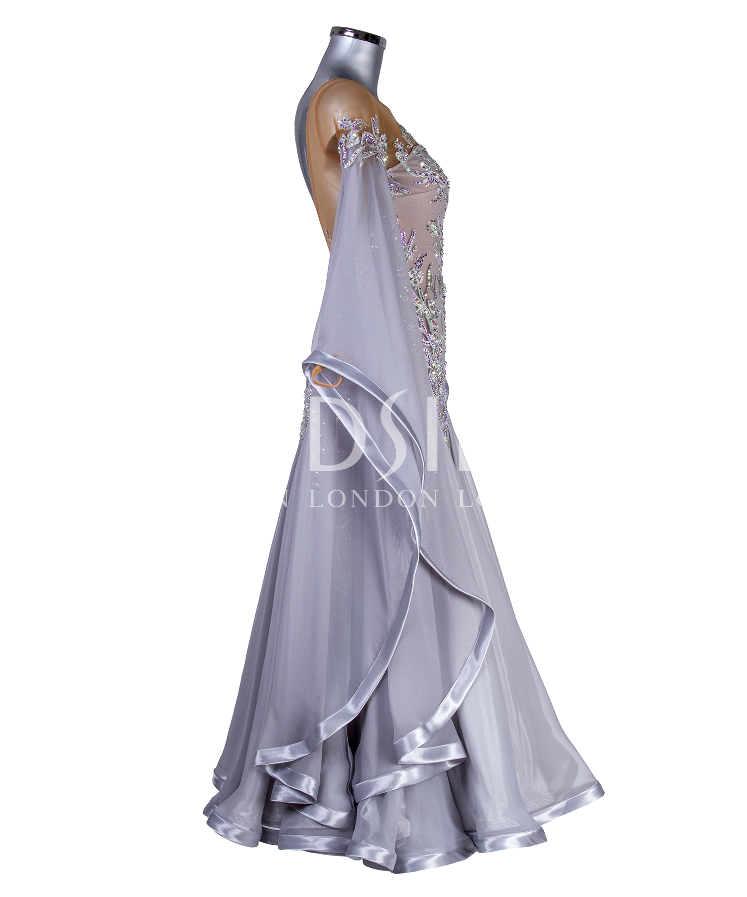 Buy 432737 Silver Ballroom Dress