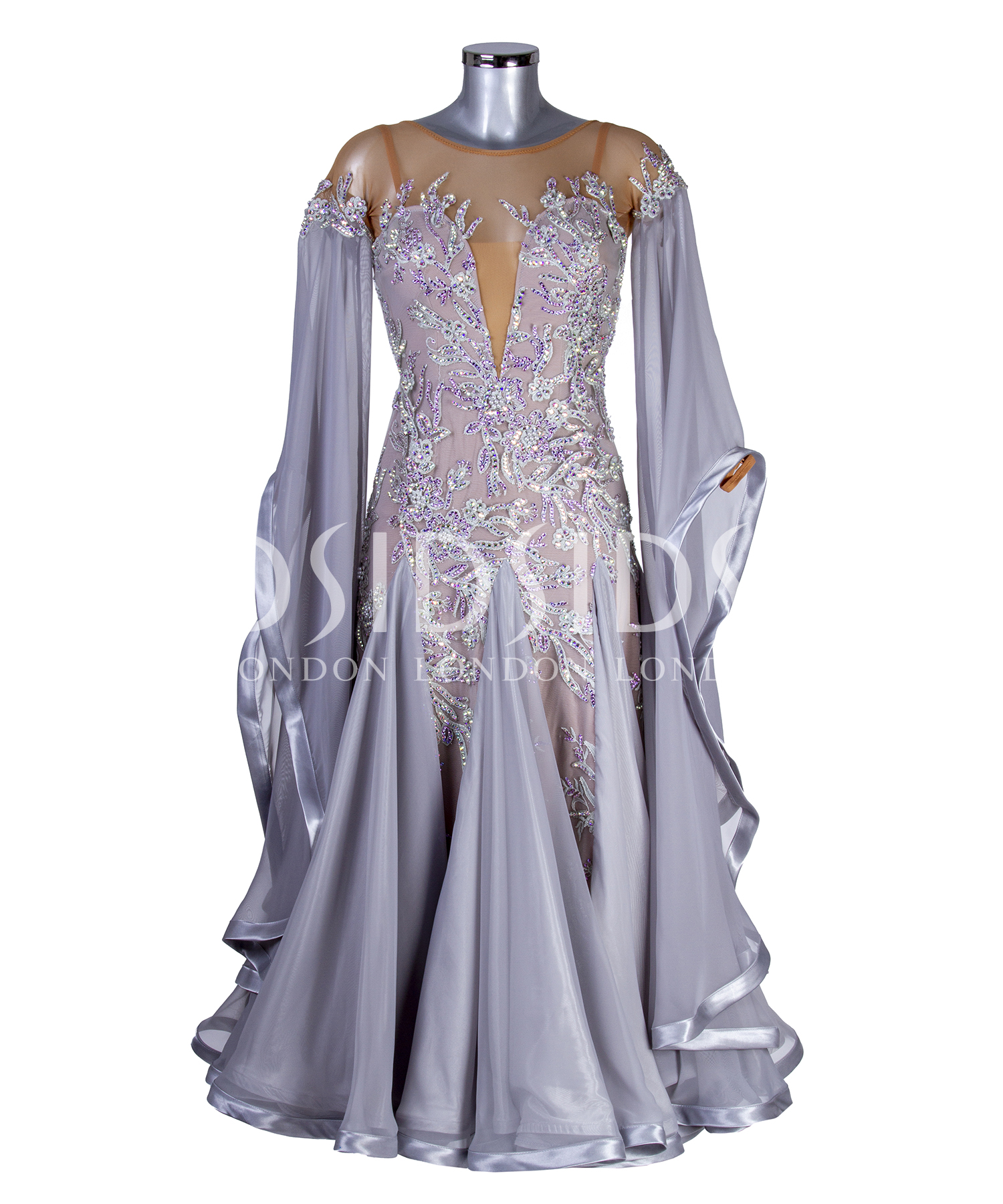 Buy 432737 Silver Ballroom Dress